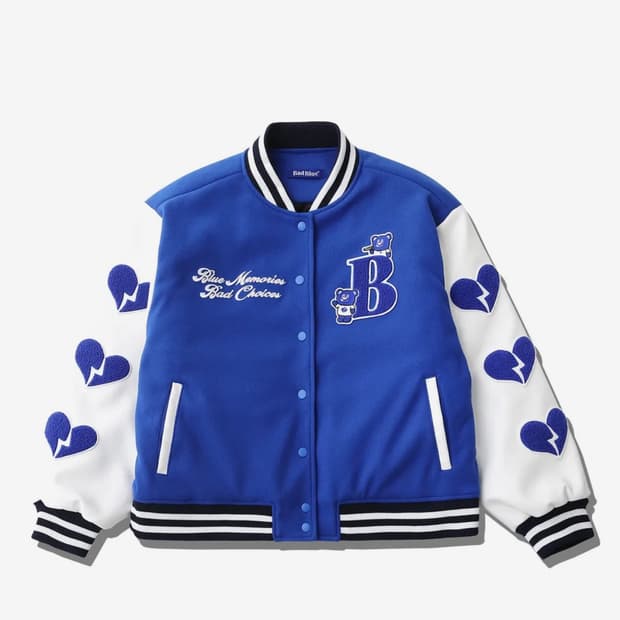 배드블루 바시티 자켓 2