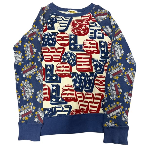 히스테릭 글래머 90‘s 아카이브 스웻 셔츠 맨투맨