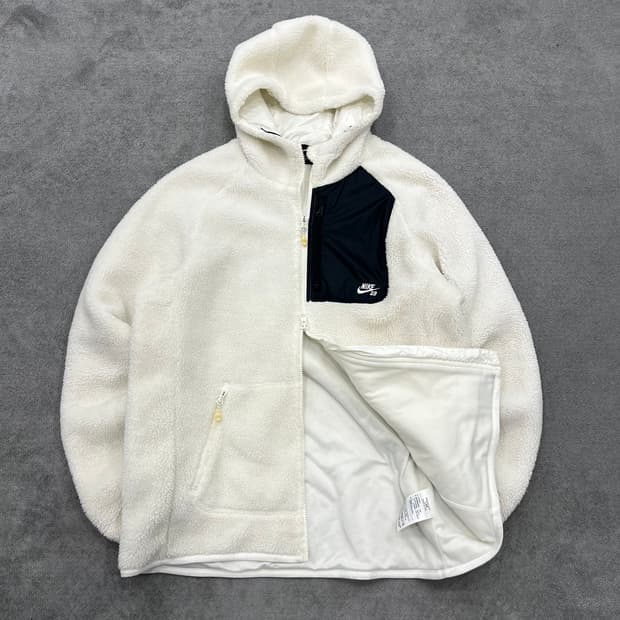 L 나이키 SB 후리스 후드집업