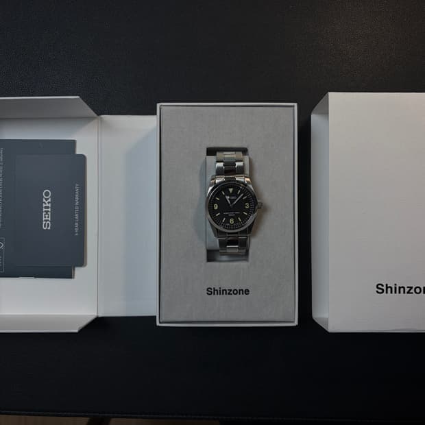 세이코 신존 한정판 콜라보