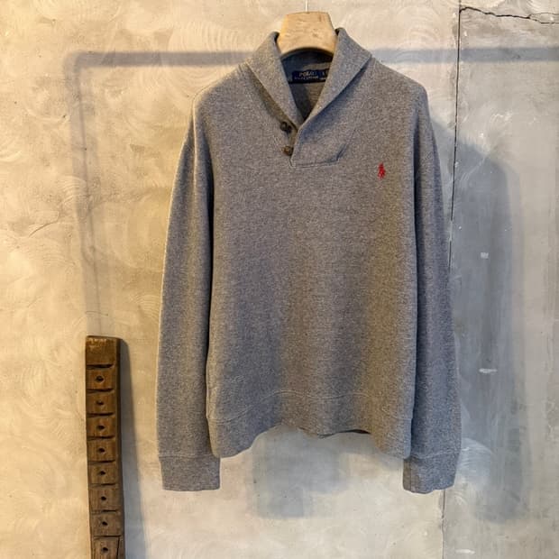 폴로 랄프로렌 클래식 숄카라 맨투맨 100