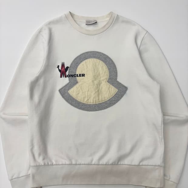 18FW 몽클레어 엠브로이드 크루넥 맨투맨