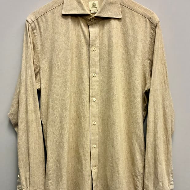 (L/103)Bastong 바스통 206-5 코튼 와이드카라 셔츠