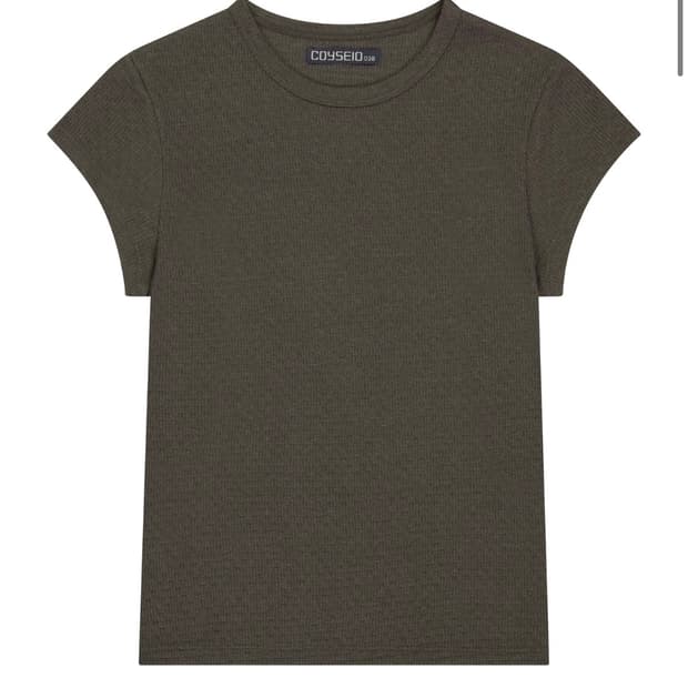 코이세이오038 PURE T-SHIRT CHARCOAL