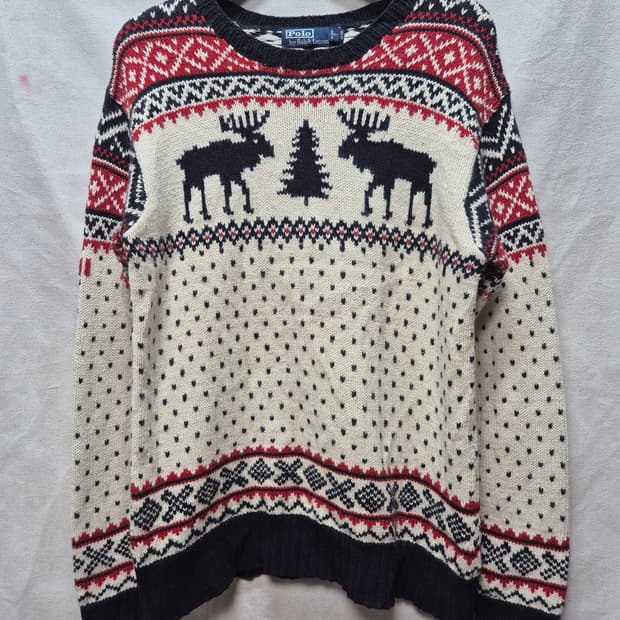 폴로 노르딕 스웨터