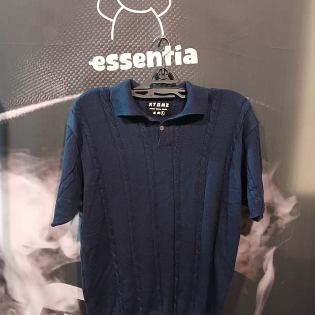 엑스톤즈 꽈배기 니트