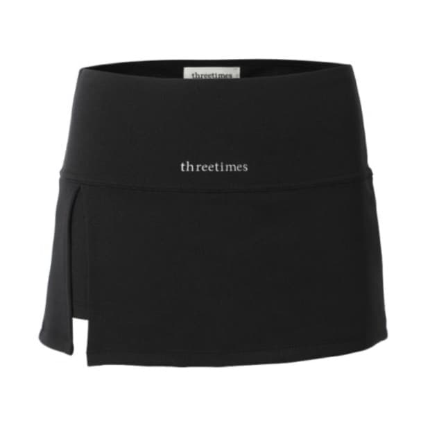 쓰리타임즈 슬릿스커트 s
