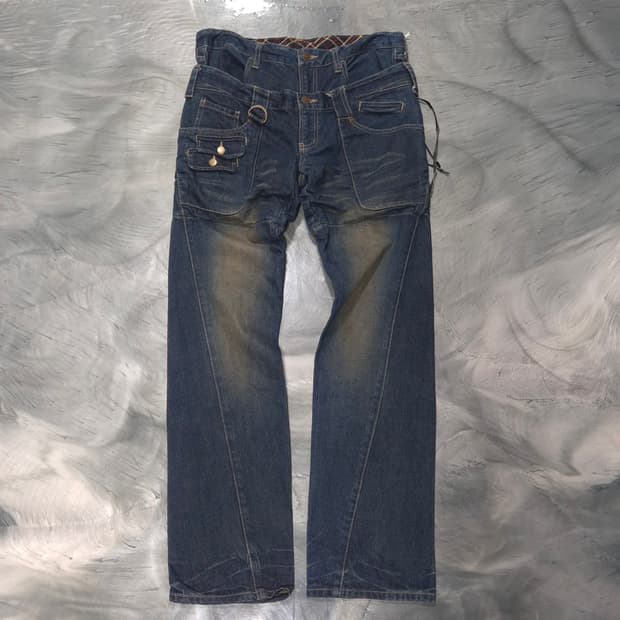 PPFM 오리엔탈 데님 팬츠