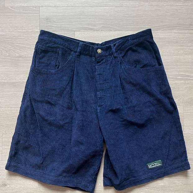 Manastash coduroy half pants