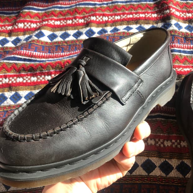 닥터마틴 태슬 로퍼 다크 브라운 280