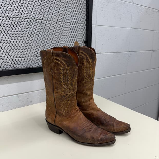 Lucchese 1883 Crayton Mad Dog Goat Brown