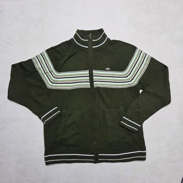 반스 니트 집업