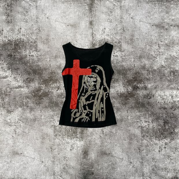 펑크 십자가 슬리브리스