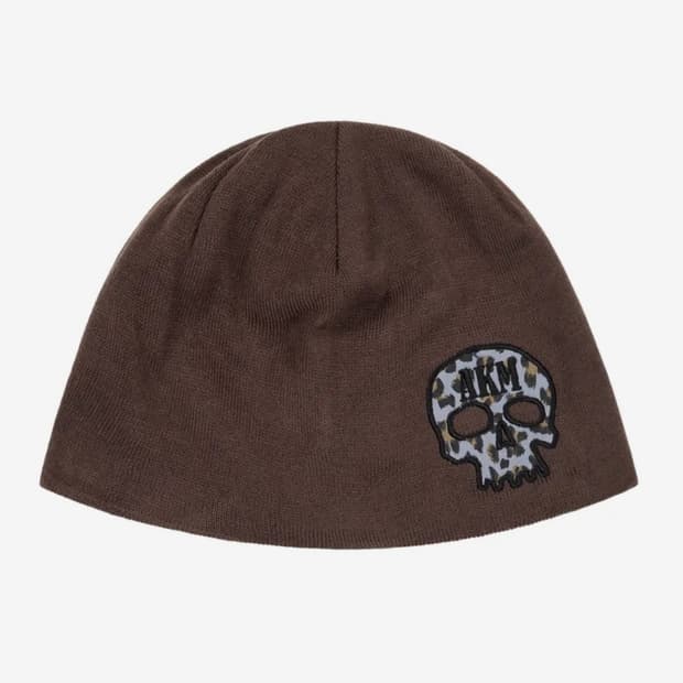 아캄 스컬 비니 브라운