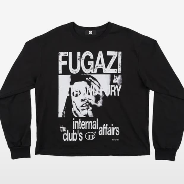선데이오프클럽 FUGAZI 롱슬리브 2사이즈