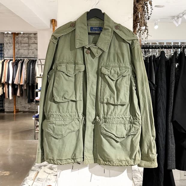 폴로 랄프로렌 카키 M-43 필드 자켓