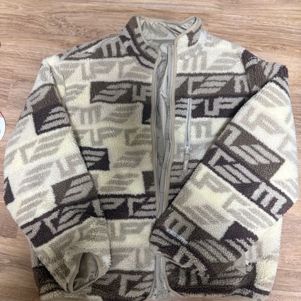 슈프림 지오 리버시블 후리스 22fw L