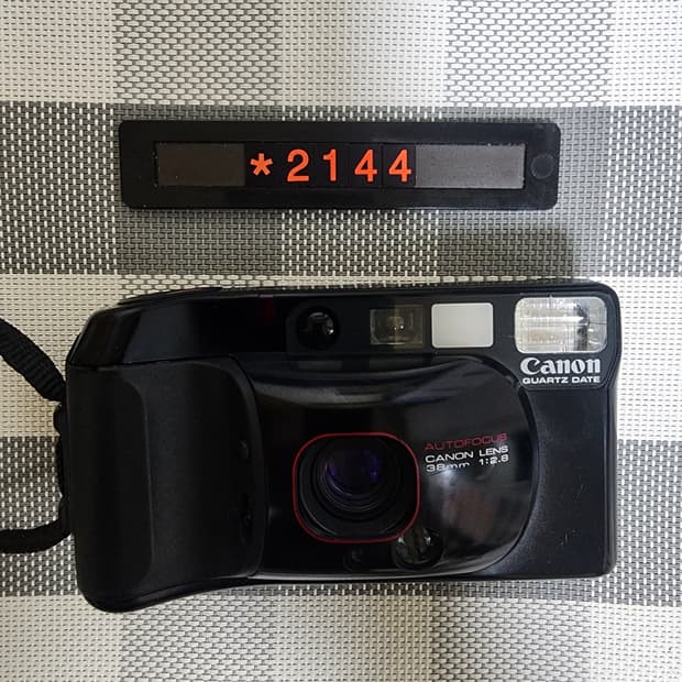 캐논 오토보이 3 필름카메라 데이터백