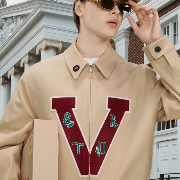 L) STU v patch 자켓 새상품급 에스티유 자켓 라지