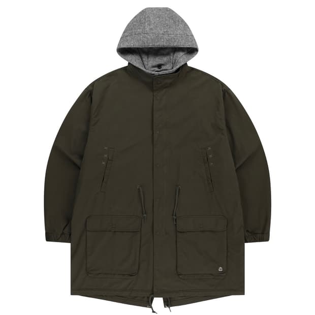 코이세이오 WASHED MILITARY JACKET 야상 카키