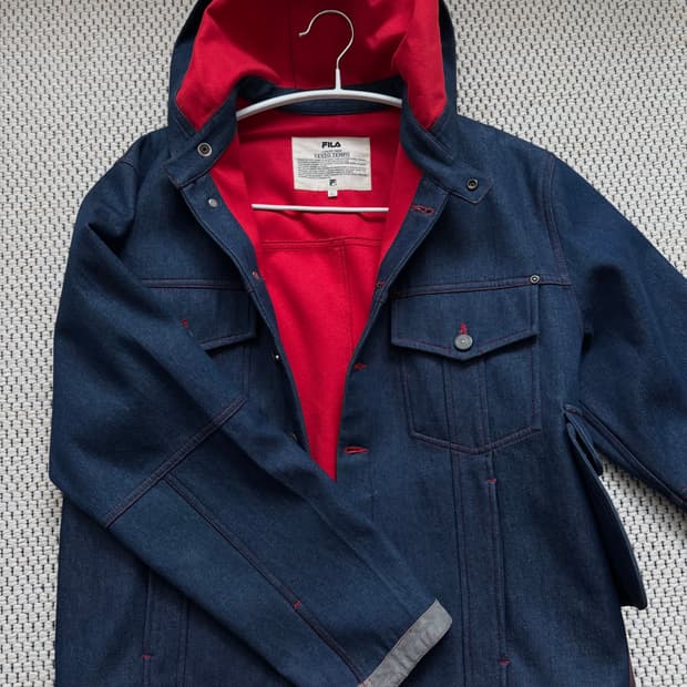 휠라 Fila 빈티지 청자켓