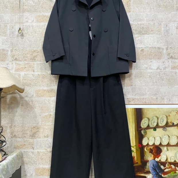 더블버튼 자켓
