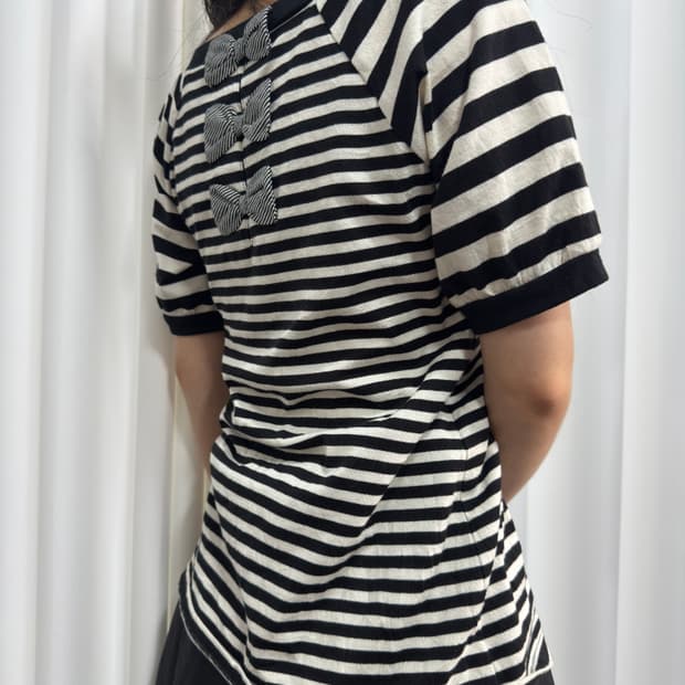 eastboy stripe design top
