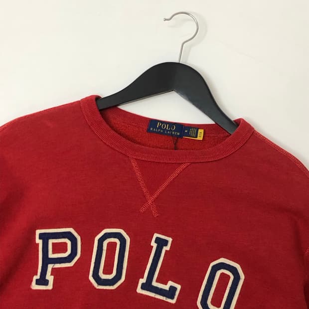 Polo 폴로 랄프로렌 자수 패치 로고 맨투맨