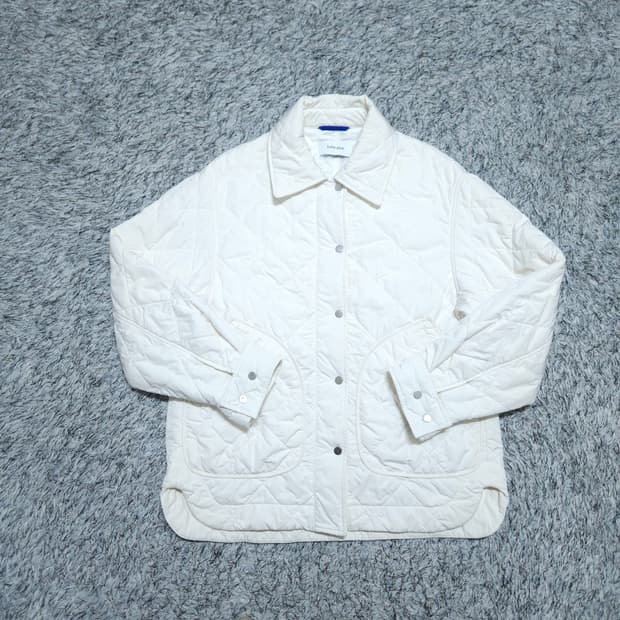 구호플러스) Free 퀄티드 패딩자켓 아이보리 / 왕눈이샵