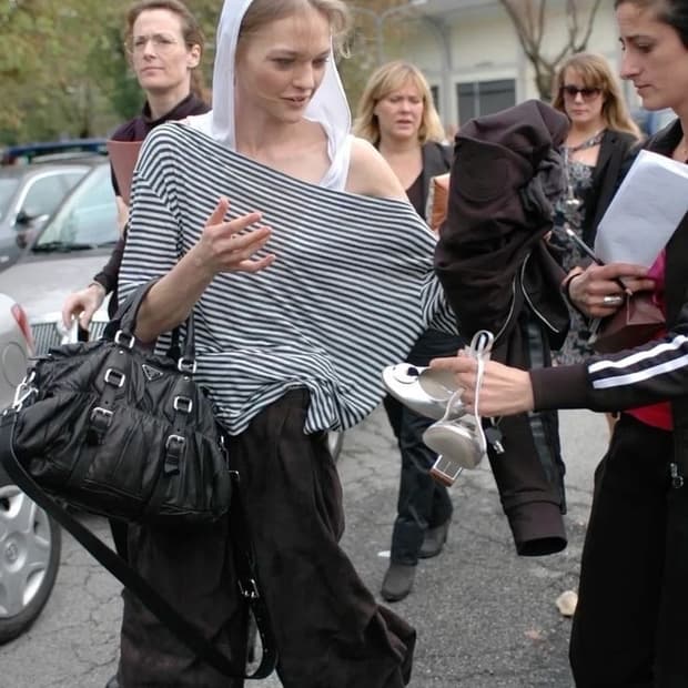 PRADA Nylon Tessuto gaufre bag