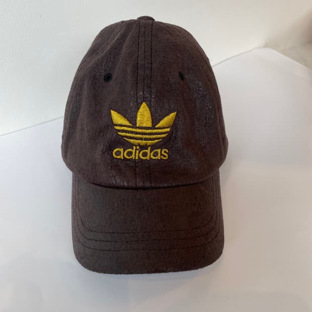 ADIDAS fake leather ballcap