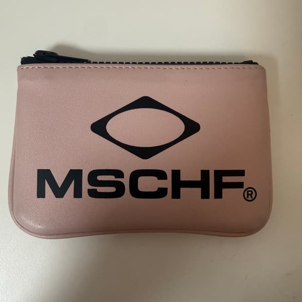 미스치프 카드지갑 파우치 핑크 mschf 룸버스