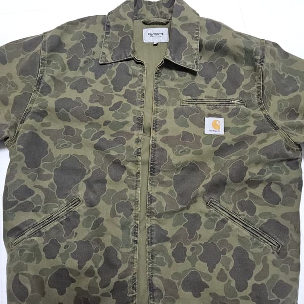 칼하트 디트로이트 덕 카모(m)