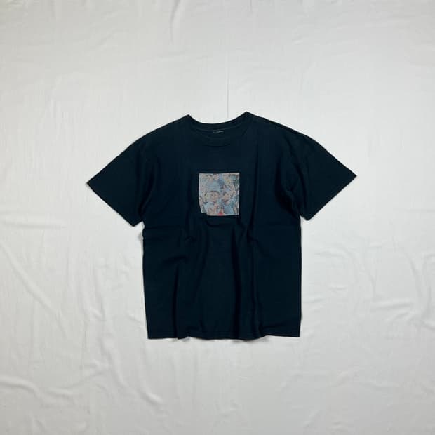 90‘s 99년도 언더커버 칠드런 포토 그래픽 반팔티