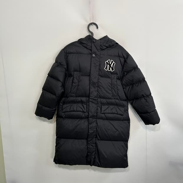 MLB 키즈 2020 오리털 롱패딩 145 블랙 빵빵함