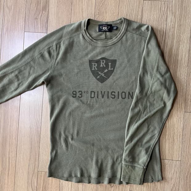 RRL 더블알엘 와플 롱슬리브