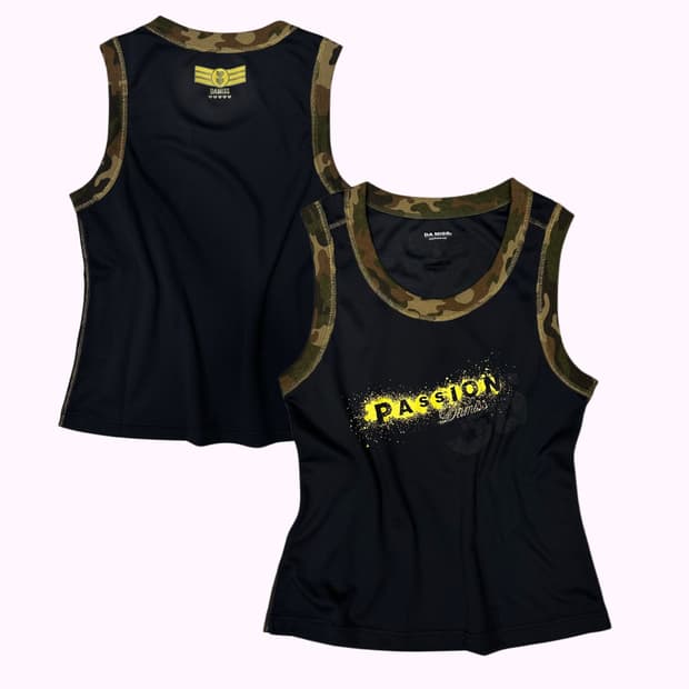 camo line sporty sleeveless