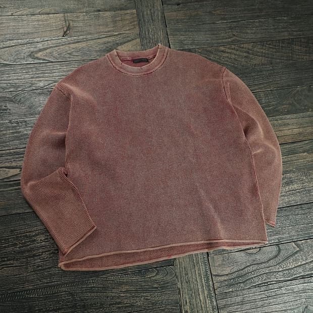 [자라]빈티지 워시드 오버핏 롱슬리브 M18568