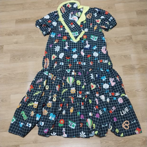 미사용 원피스 넉넉한 사이즈