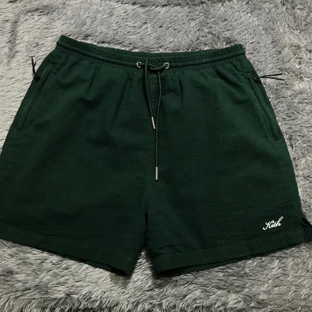 [[L, A급] 키스(KITH) 시어서커 액티브 반바지p140