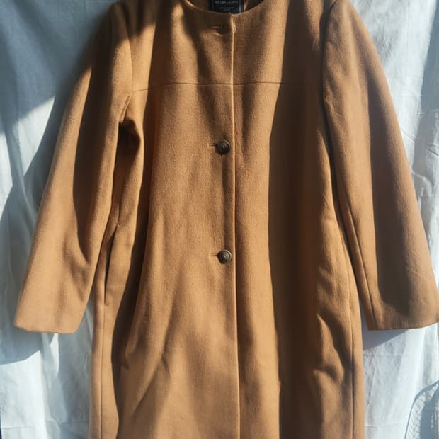 빔즈 라이츠 여성 울 모직 코트 M 세미캐주얼