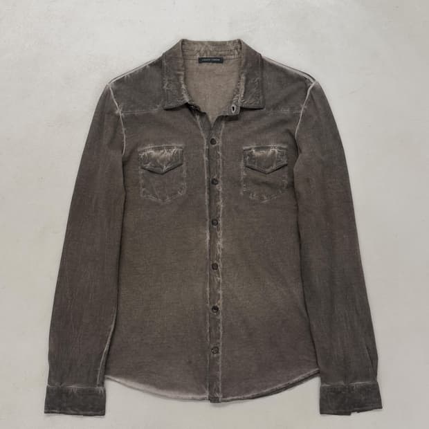  roberto collina 피그먼트 셔츠