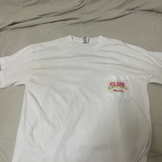 90s 카멜 빈티지 티셔츠 XL