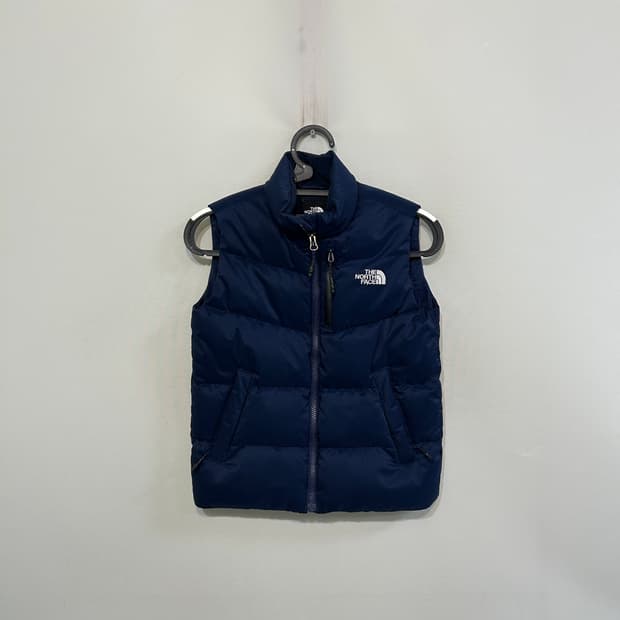 노스페이스 키즈 구스다운 패딩조끼 130