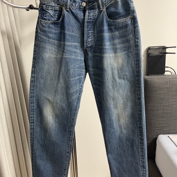 아프레쎄 Washed Wide Denim E 30