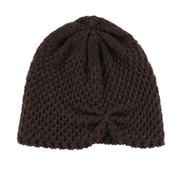 코이세이오 리본 비니 브라운