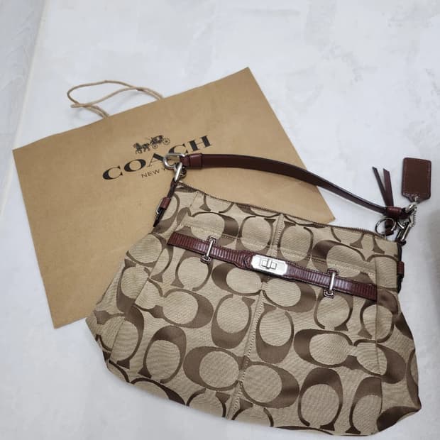 코치 첼시 시그니처 애슐린 호보백