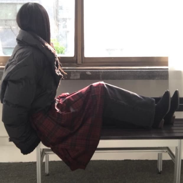 튜프티 clotty padded jacket