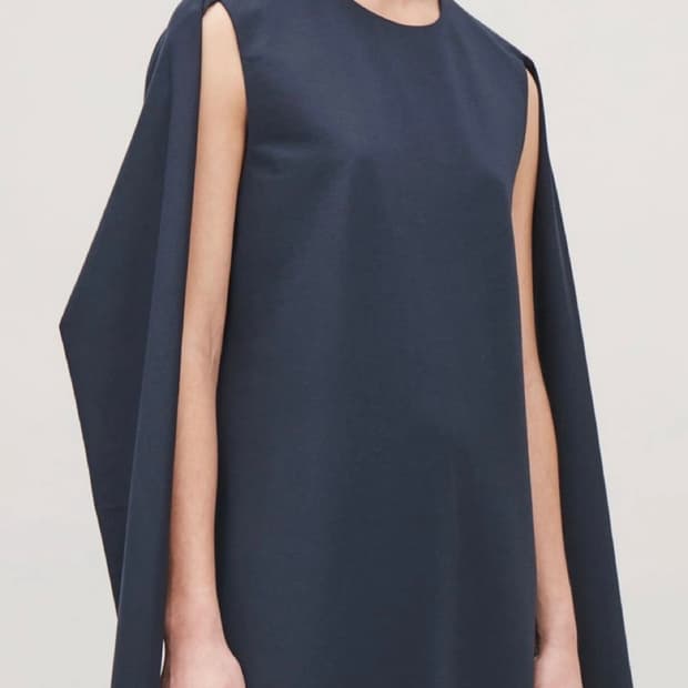 cos 컷아웃 롱드레스