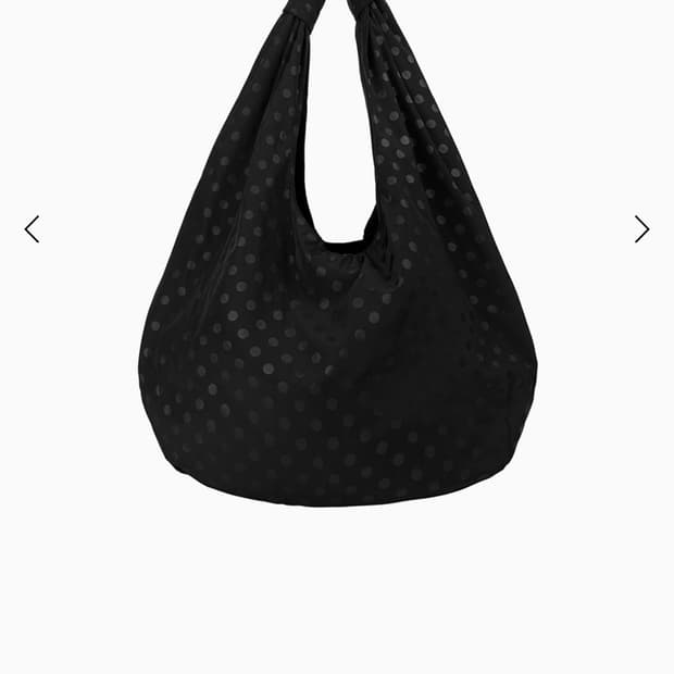 [구해요] 오헤시오 DOT PADDING BAG, BLACK 숄더백